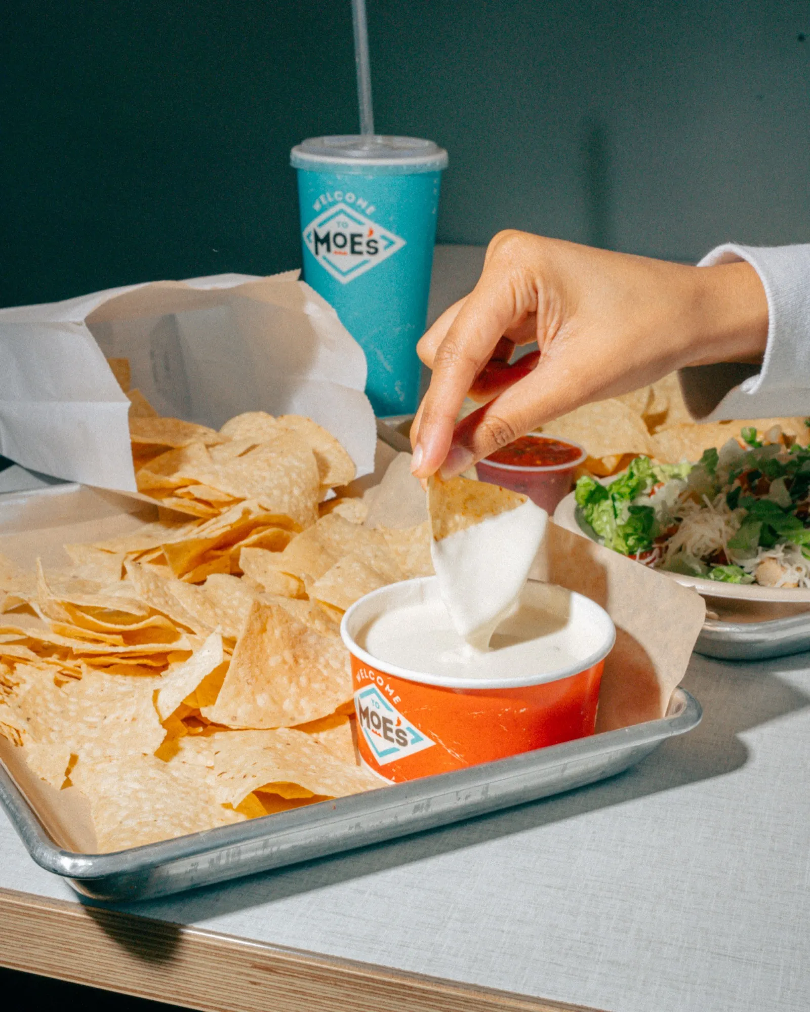 Moe's Famous Queso